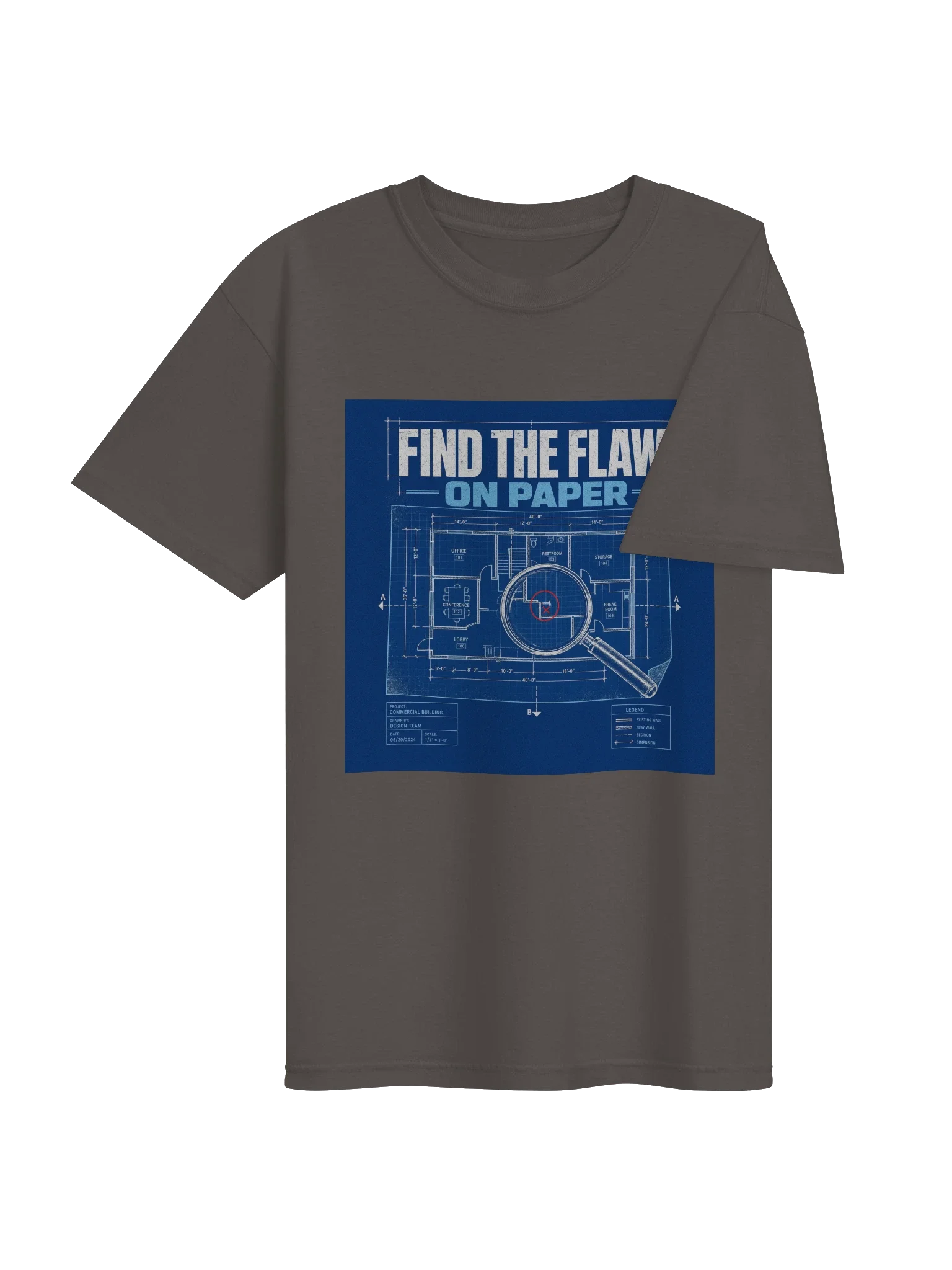 Find The Flaw On Paper Tee — view 20