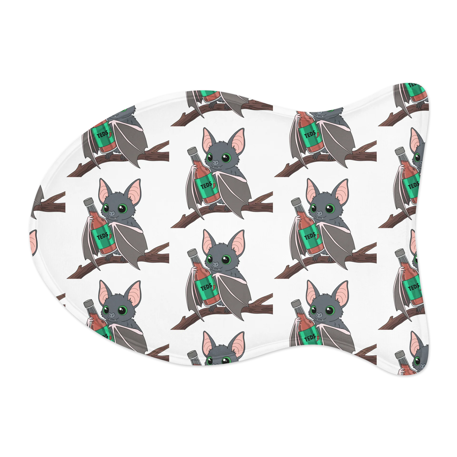 Spicy Bat Pet Feeding Mat product image (1)