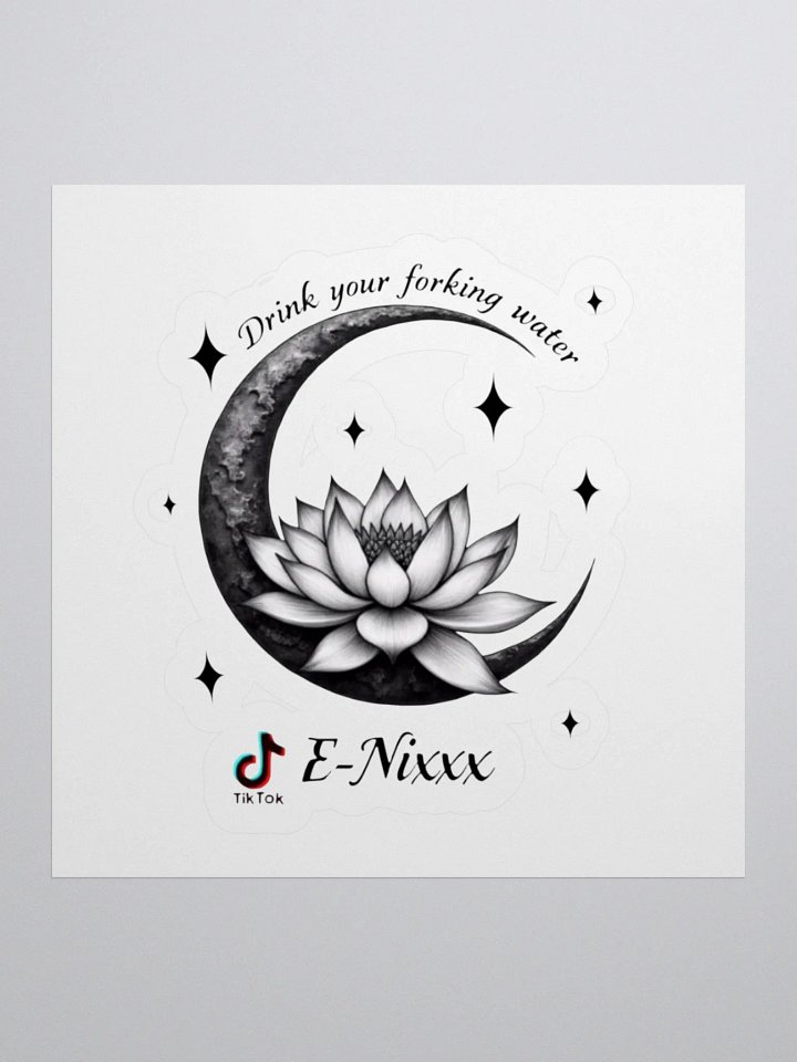 Lunar Lotus Sticker product image (2)