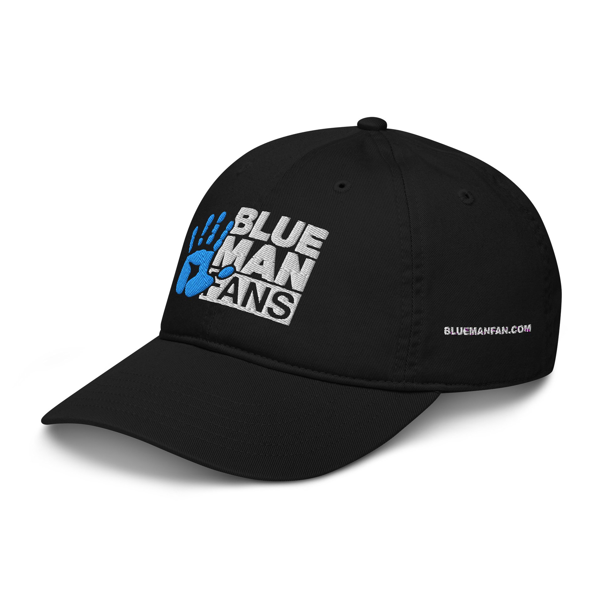 Blue Man Fans Hand Embroidered 3D Puff with Extended Logos product image (5)