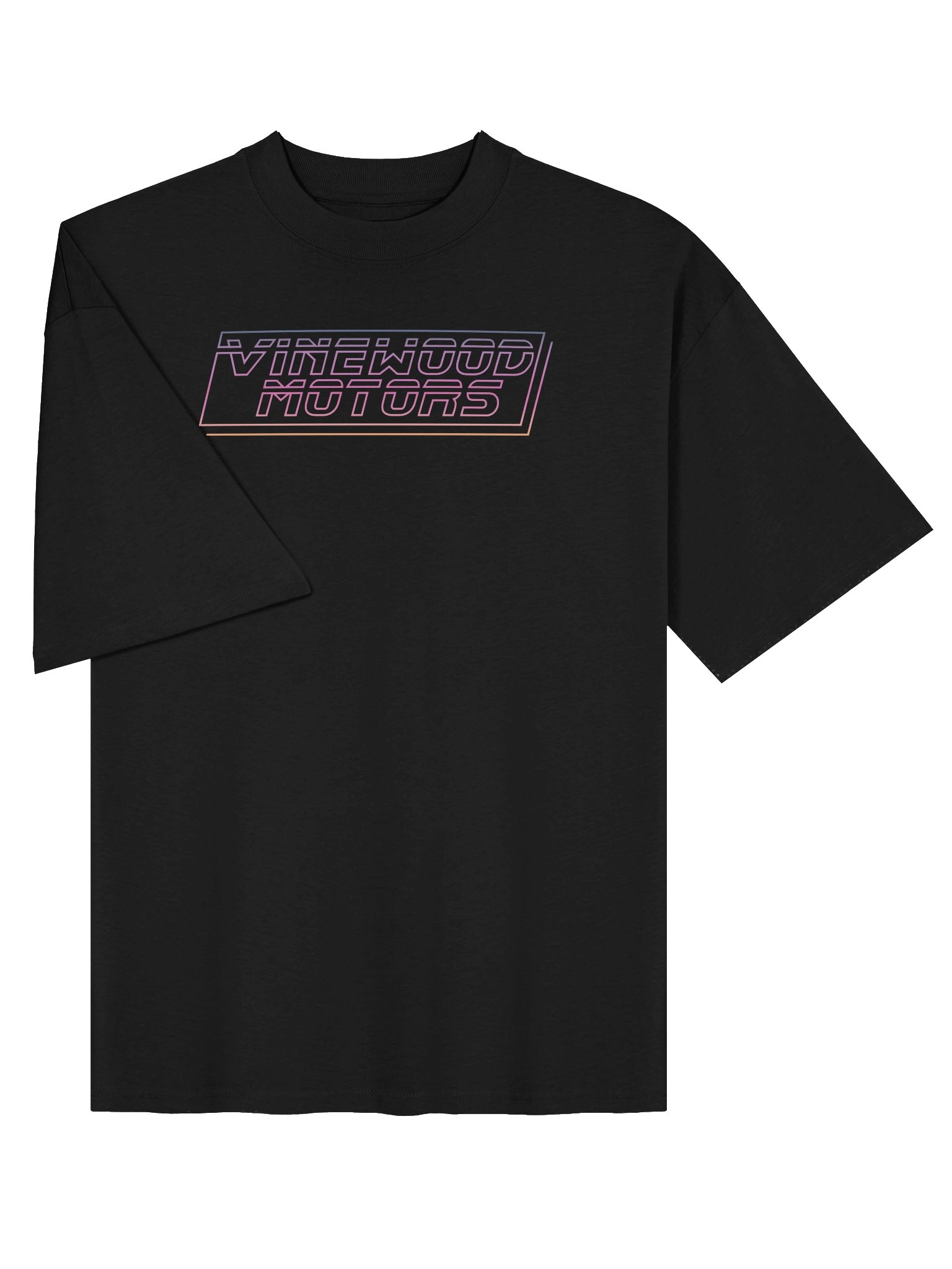 (VI)newood Motors Oversized T Shirt product image (3)