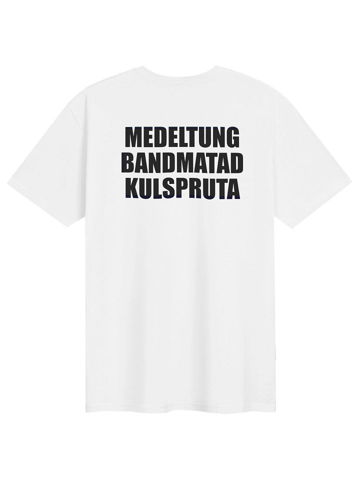 Medeltung Bandmatad Kulspruta (Herr T-shirt) product image (1)