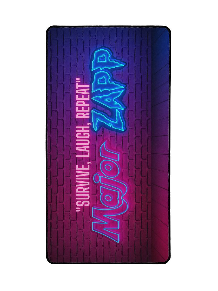 Neon Vibes Desk Mat product image (2)
