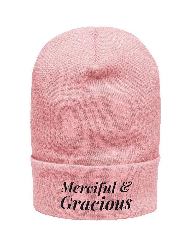 Merciful & Gracious Beanie – Psalm 103:8 /| By Grace Capsule product image (1)