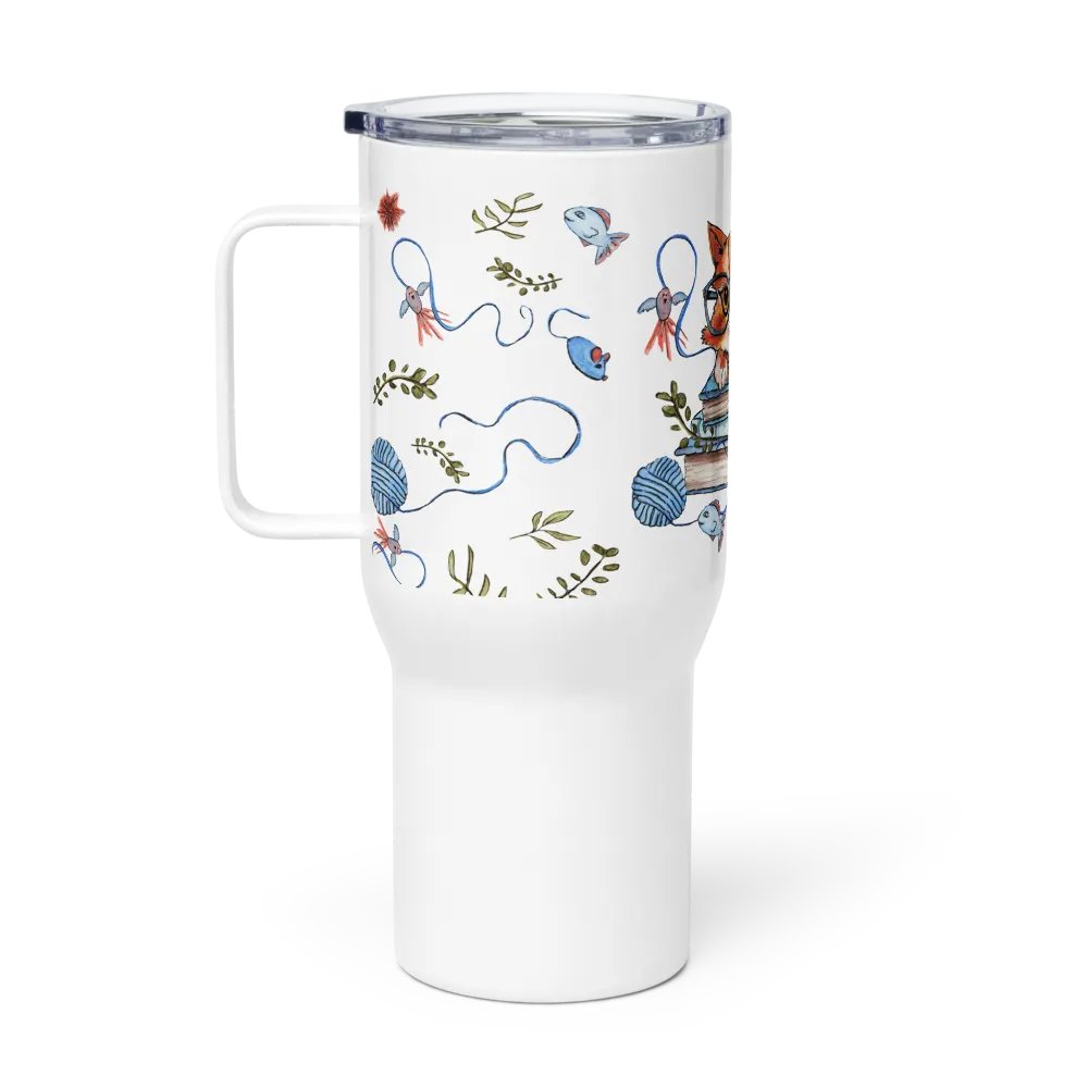 Playful Kitty Travel Mug product image (3)