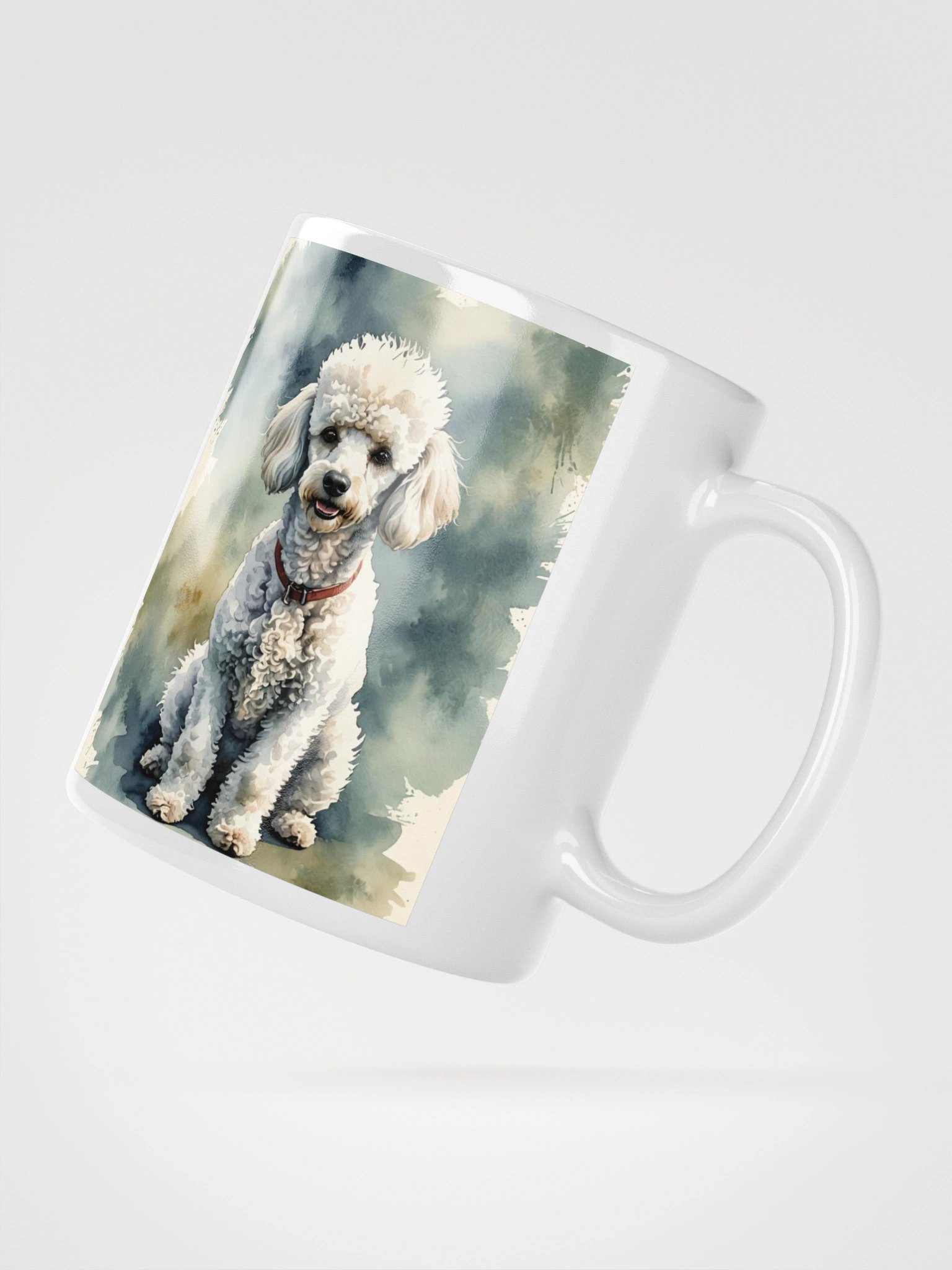 White Poodle | Dog Coffee Mug product image (5)