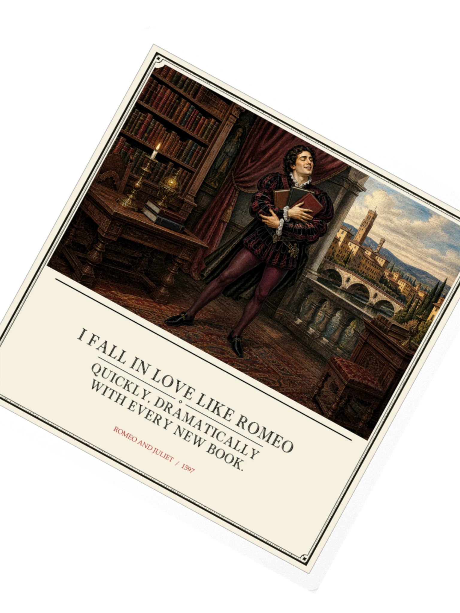 Love Every Book -- Romeo and Juliet Sticker product image (2)