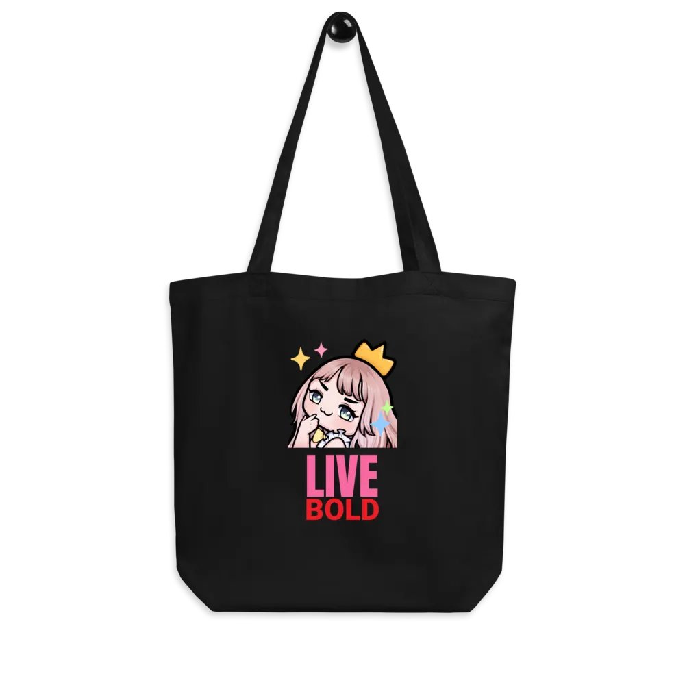 Lara Silverfox VTuber - Eco Bag Merch product image (6)