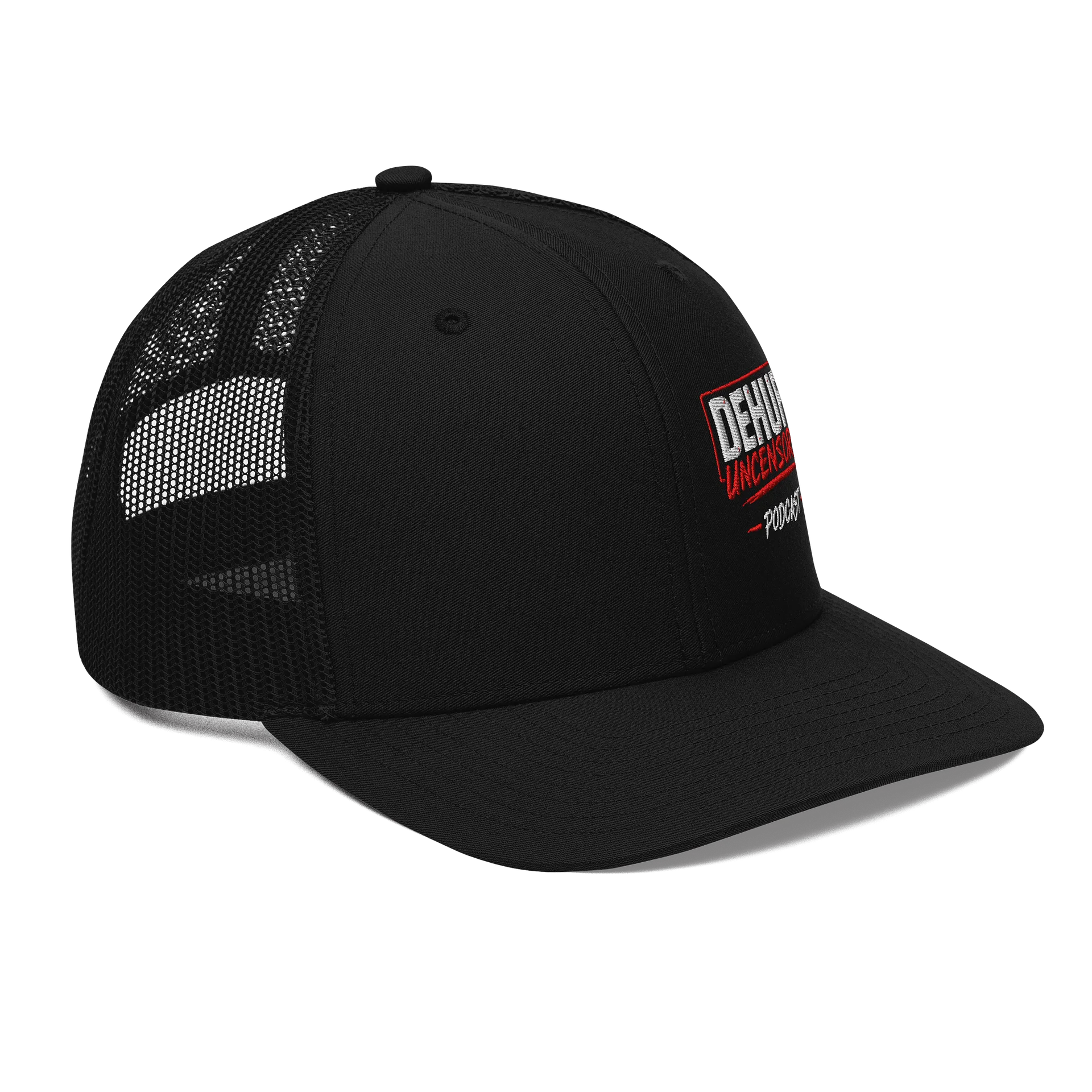 DeHuff Uncensored side logo hat product image (4)