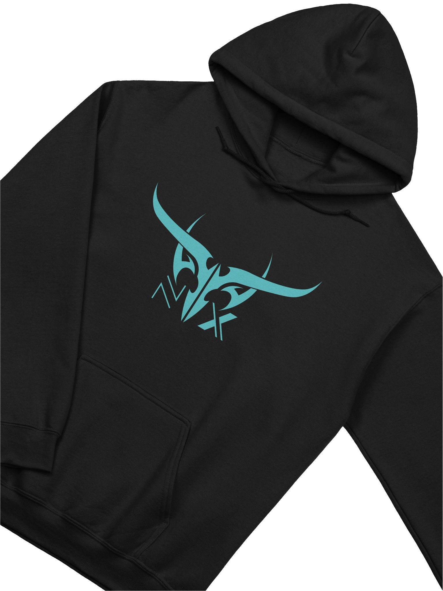 NTX Teal Skull Hoodie product image (3)