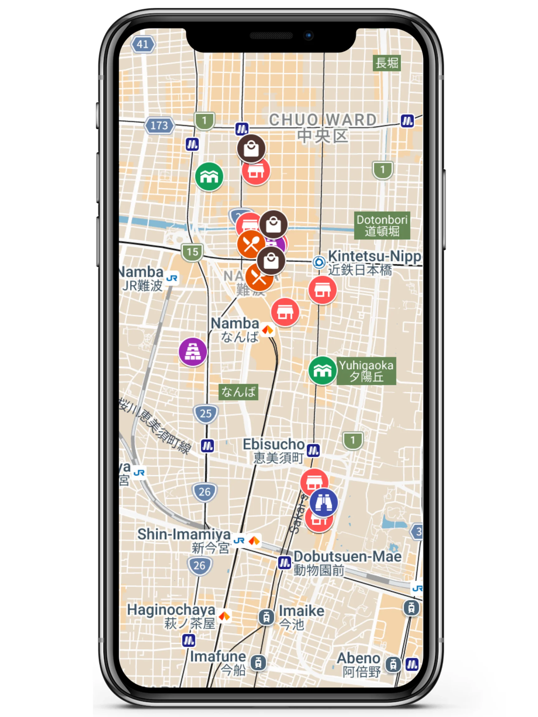 JAPAN Map & Guide for Easy Trip Planning (100+ Map Pins) product image (2)