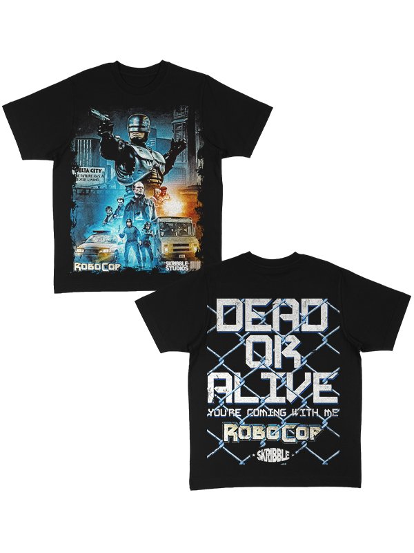 Skribble Studios Dead Or Alive Luxury Tee product image (1)
