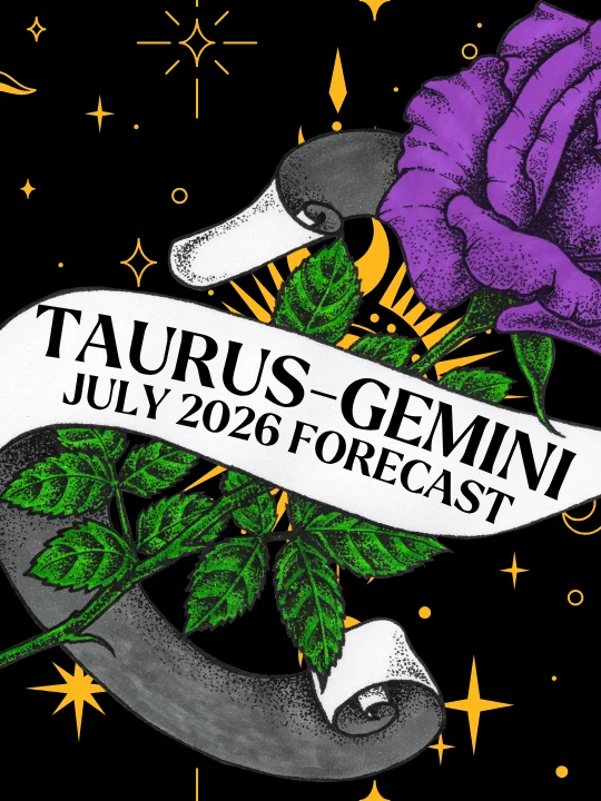 taurus-gemini cusp | july 2026 forecast | general tarot reading product image (1)