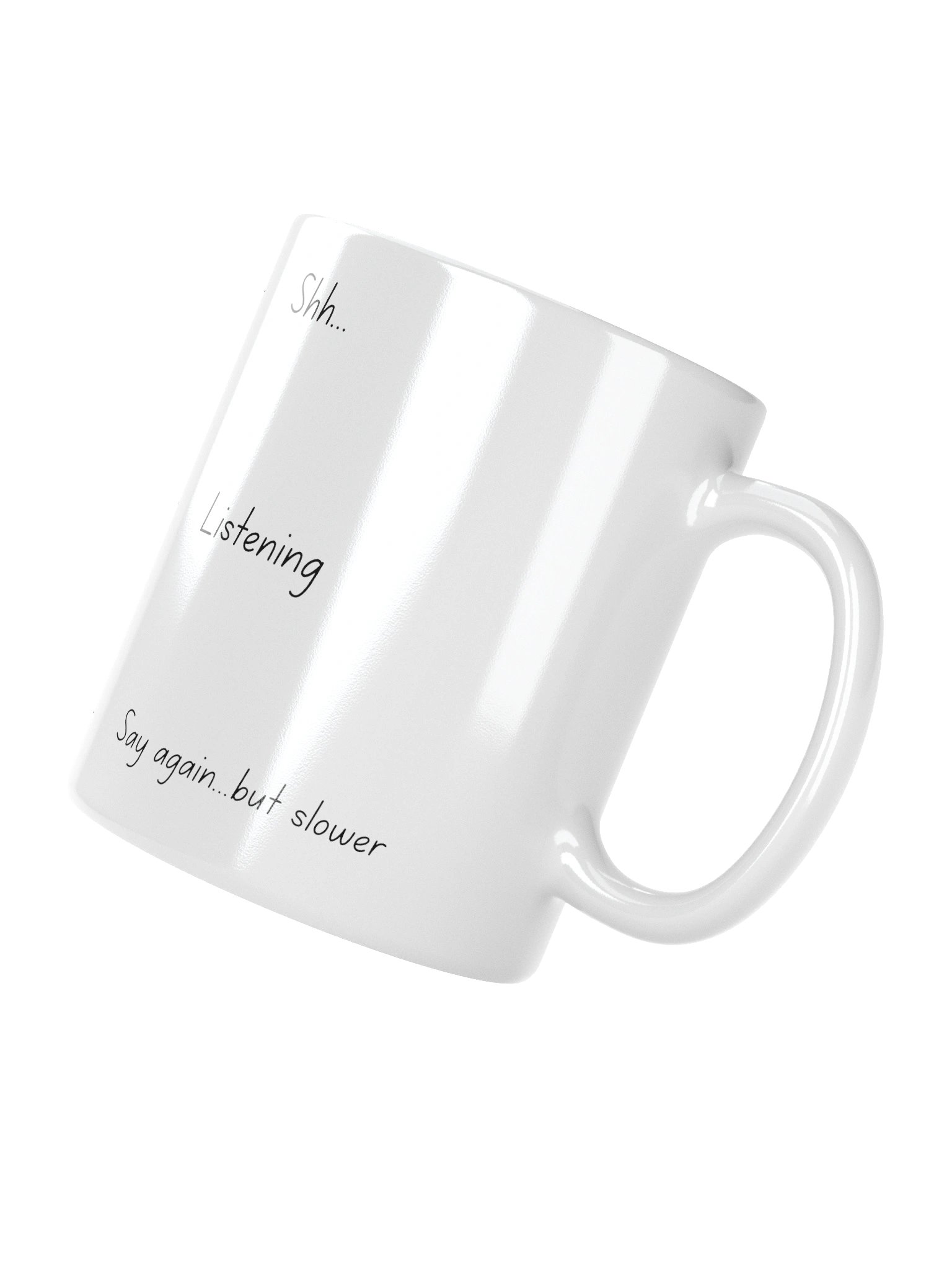 Communication Scale Mug - Minimalist Shared Living Humour - Roommate Flatmate Gift product image (4)