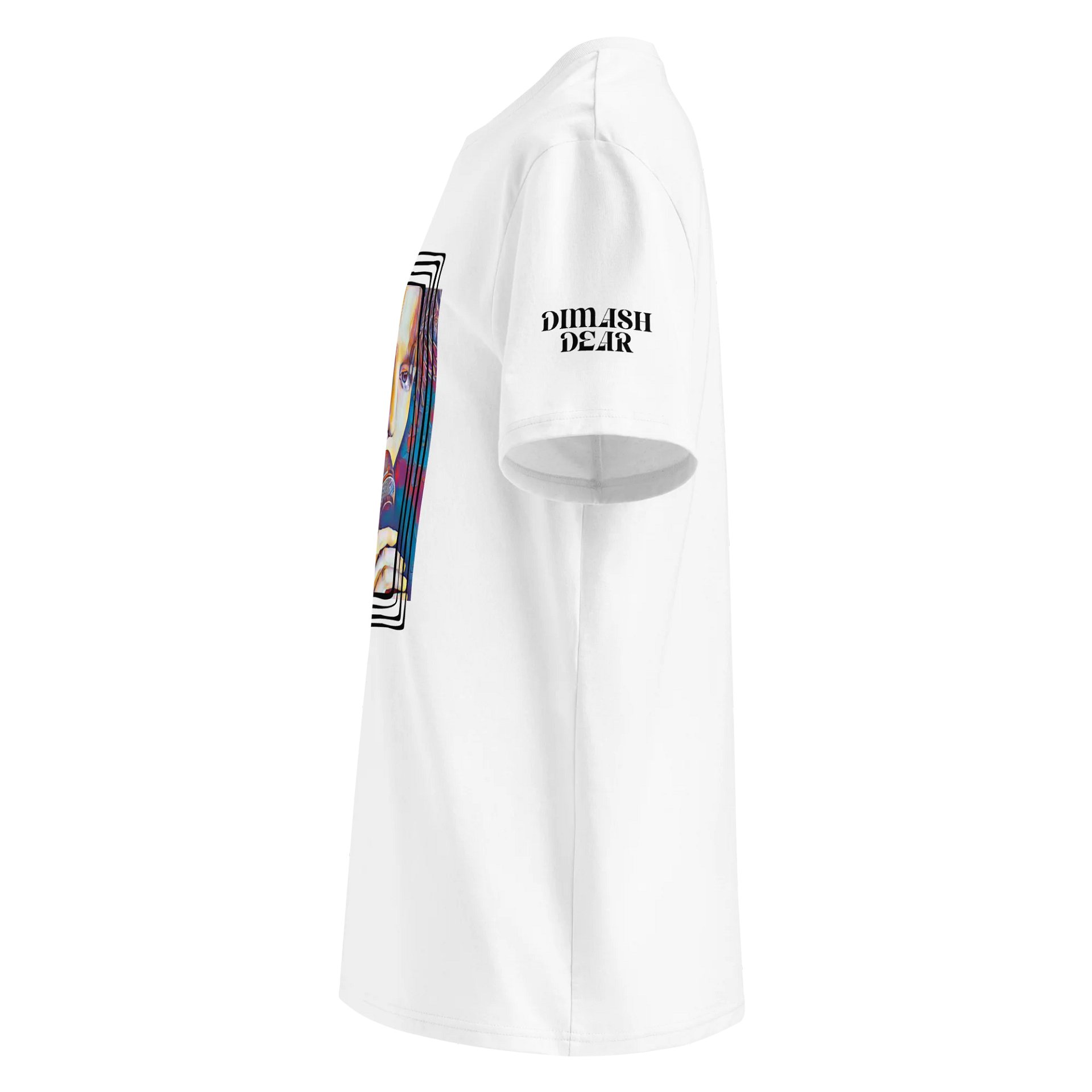 Singer From Kazakhstan Organic T-Shirt With Sleeve Print Stanley/Stella Unisex product image (40)