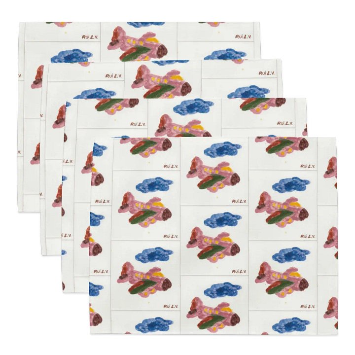 Kid Airplane (Placemat Set) product image (1)