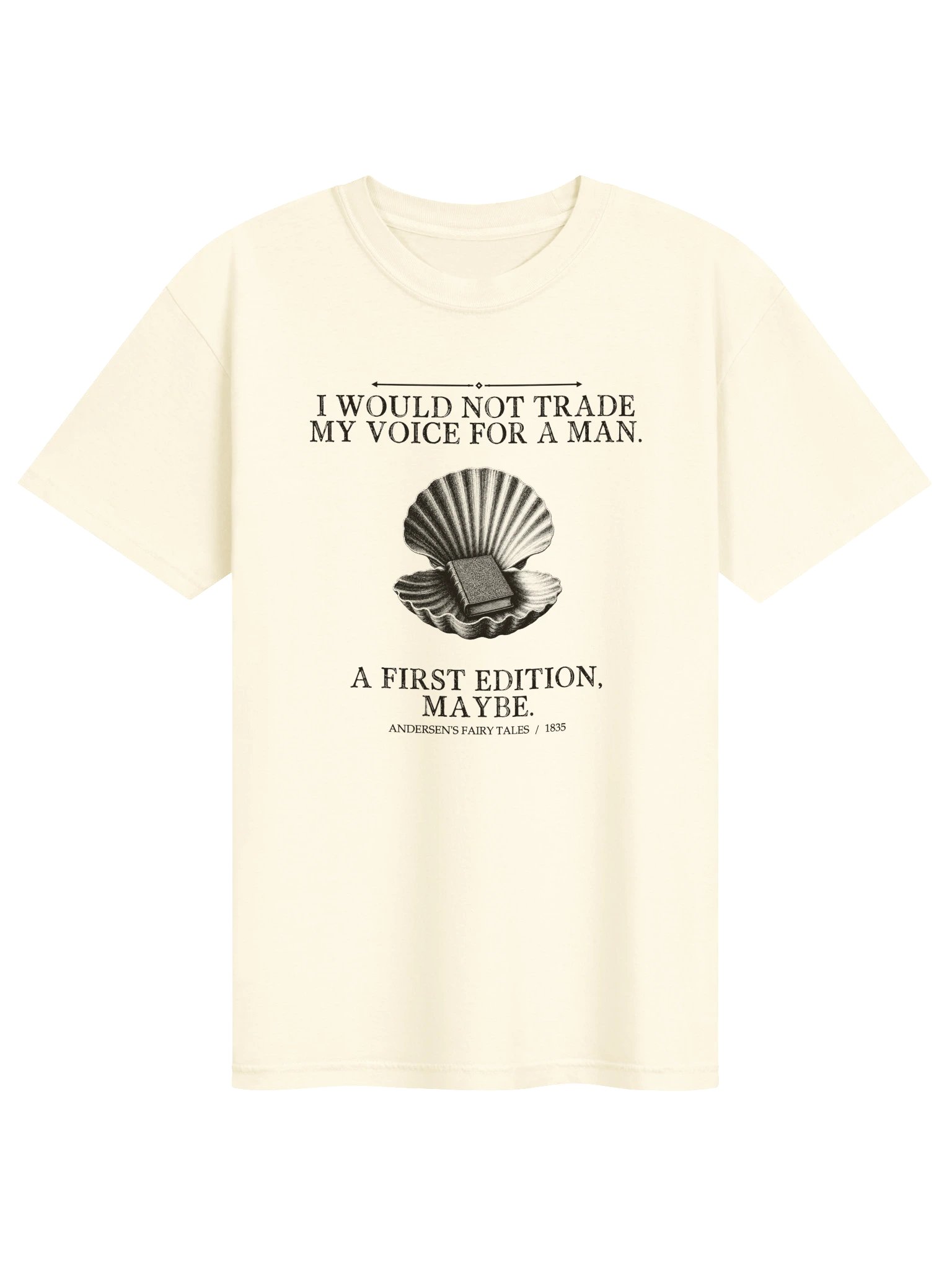 Would Not Trade Voice For Man First -- Andersens Fairy Tales Tee (Light) product image (1)