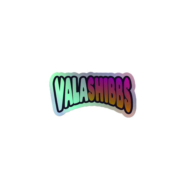Holographic Classic ValaShibbs Sticker product image (1)