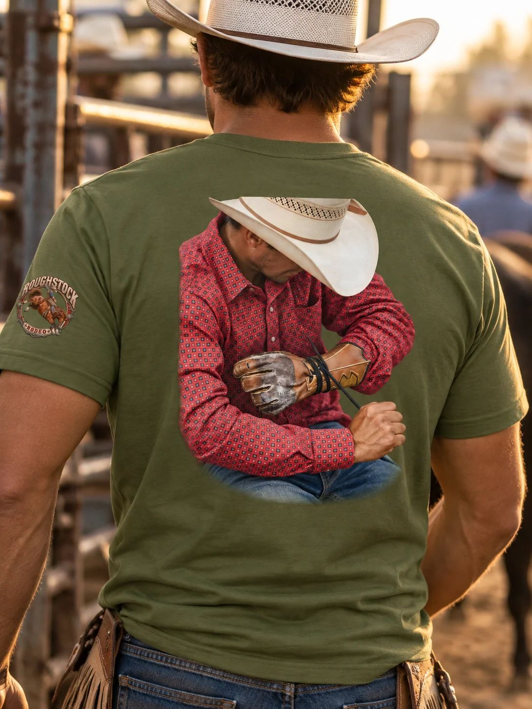 Bareback Ready Rigging & Rosin T-Shirt | ROUGHSTOCK RODEO™ product image (56)