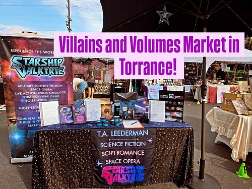 We had a great time at Villains and Volumes in Torrance, a bookish market, and met all kinds of great new sci-fi and romance ...