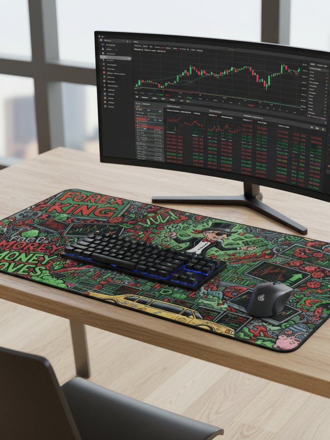 Deskmat Forex King product image (1)