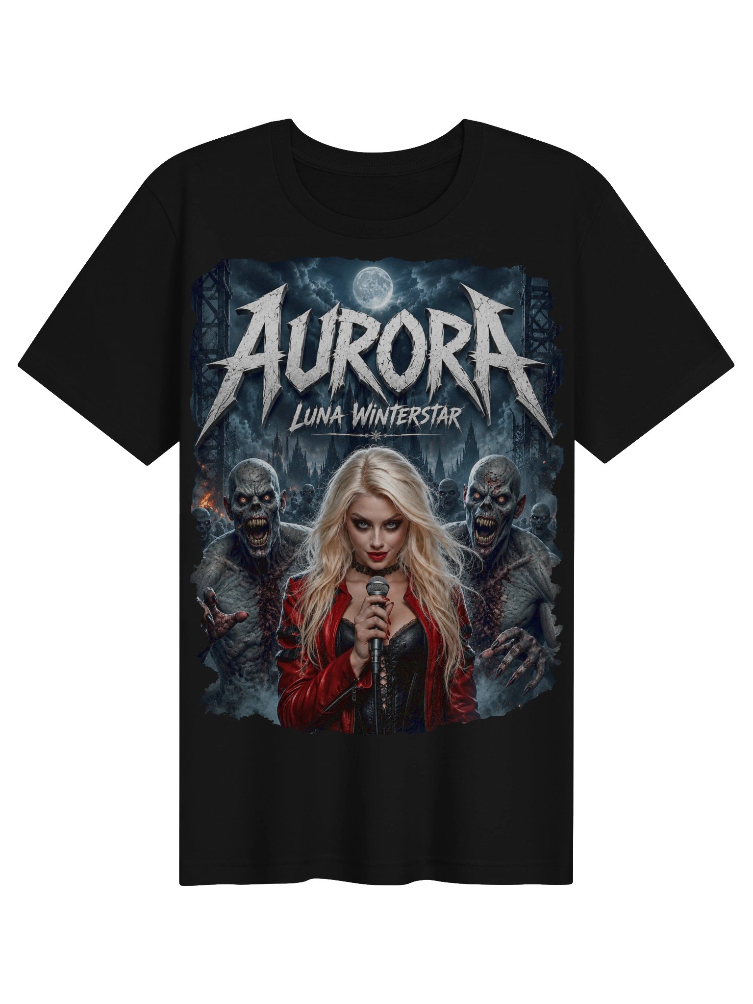 Aurora Luna Winterstar - Home Of The Damned - T-SHIRT product image (1)