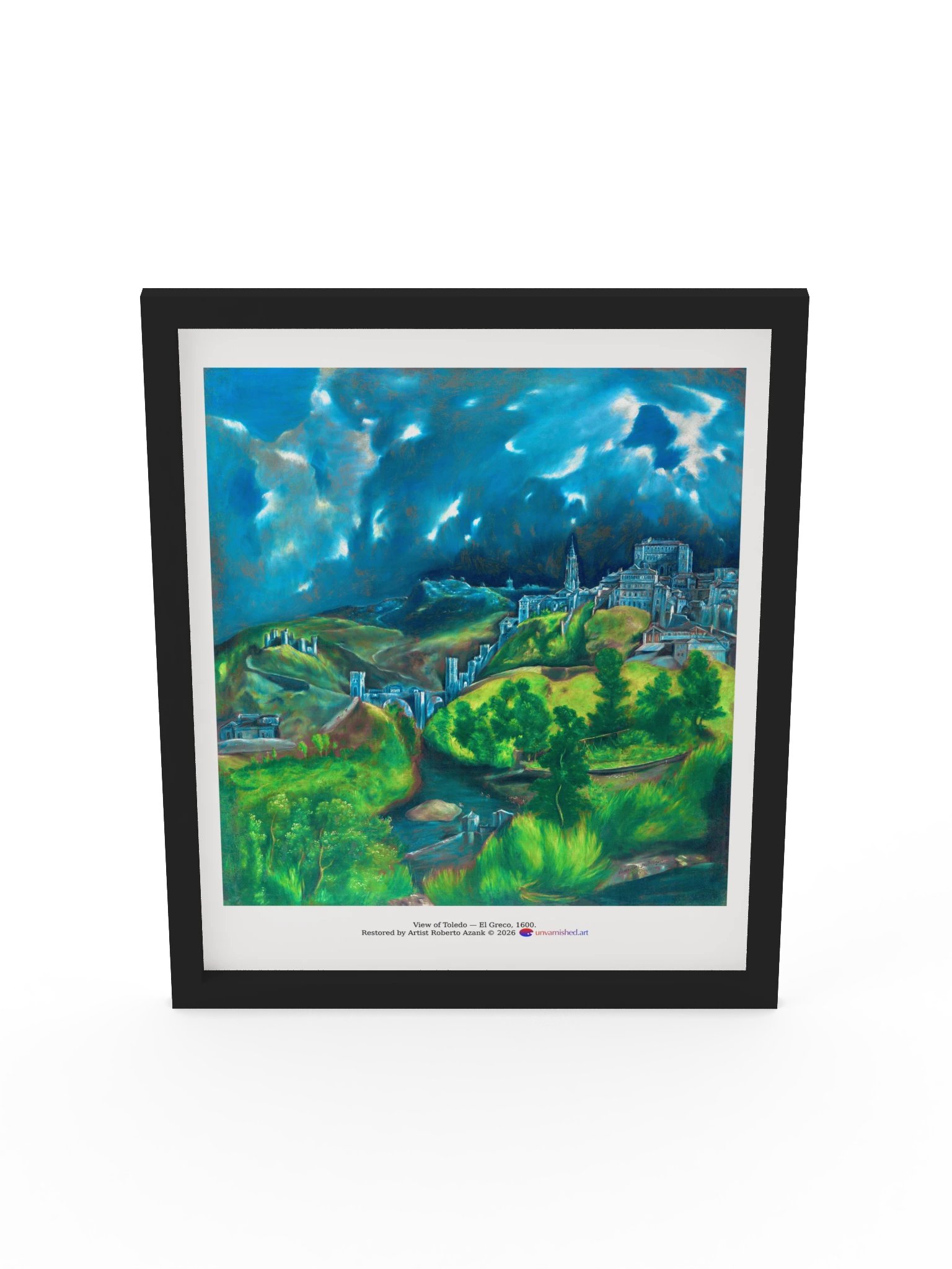 View of Toledo — Large Framed Matte Poster product image (5)