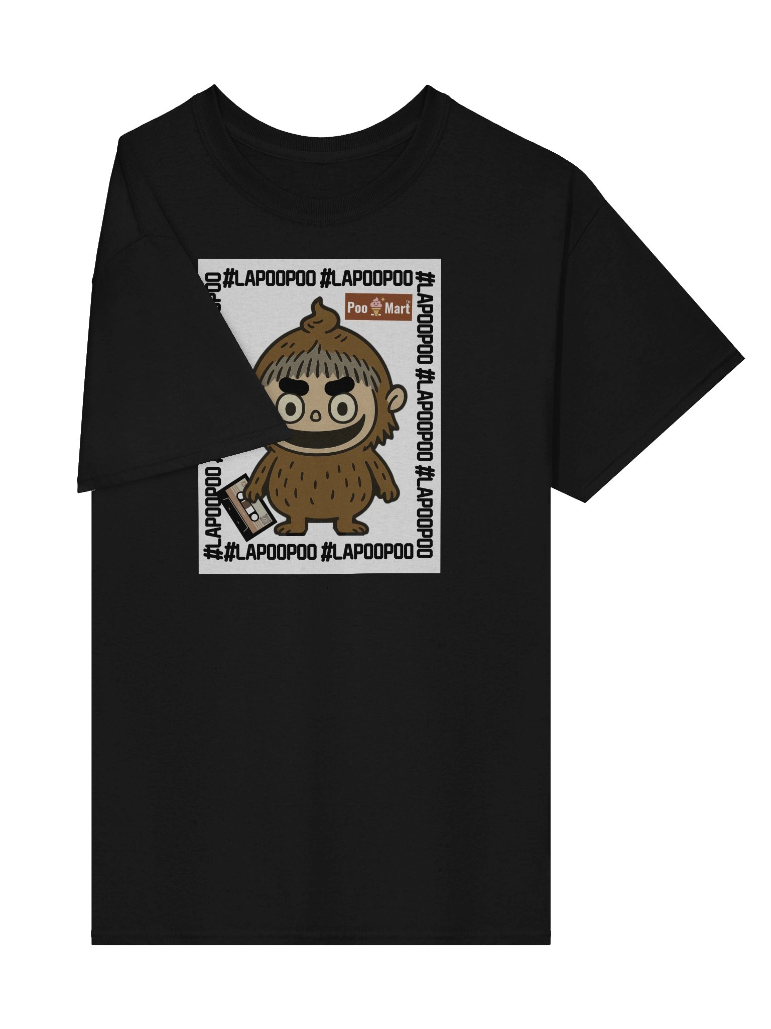 LAPOOPOO with Cassette T-Shirt product image (4)