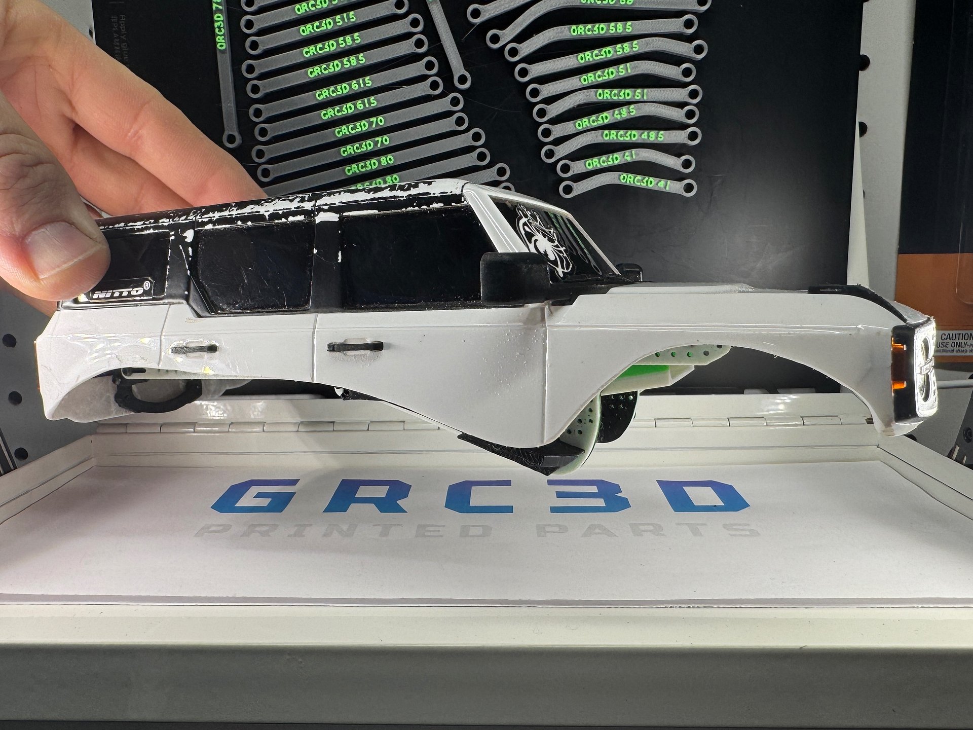 GRC3D LCG (Bronco) Comp Chassis w/ 20deg Skid product image (3)