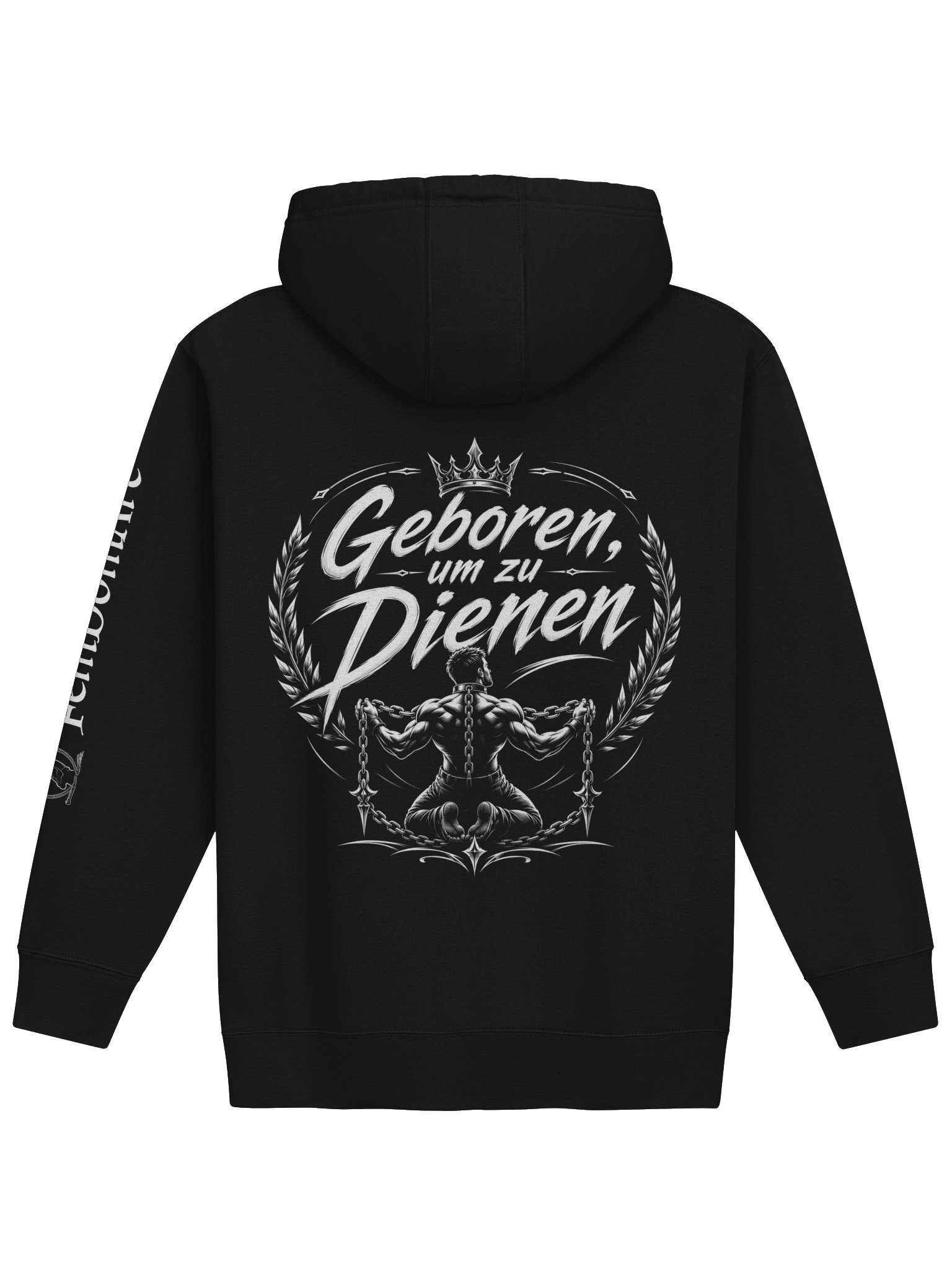 Geboren, um zu dienen – Ja, Herrin! | Dominanter Statement Hoodie product image (4)