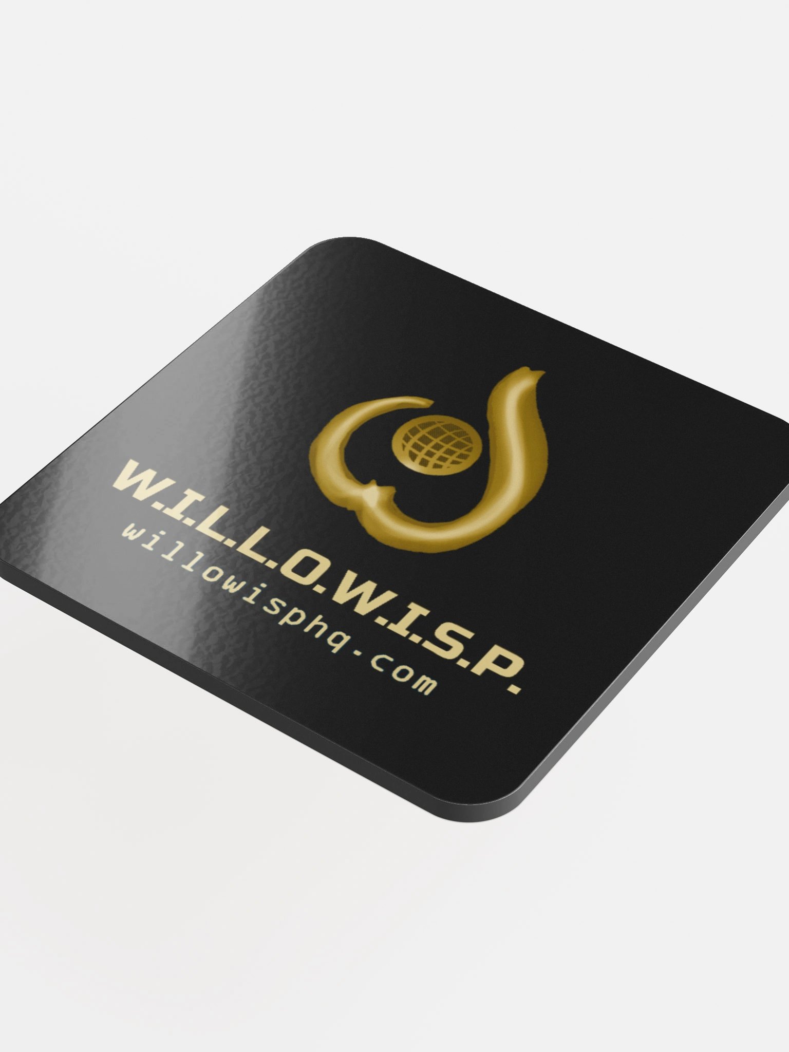 WILLOWISP Base Cork Coaster (black) product image (4)