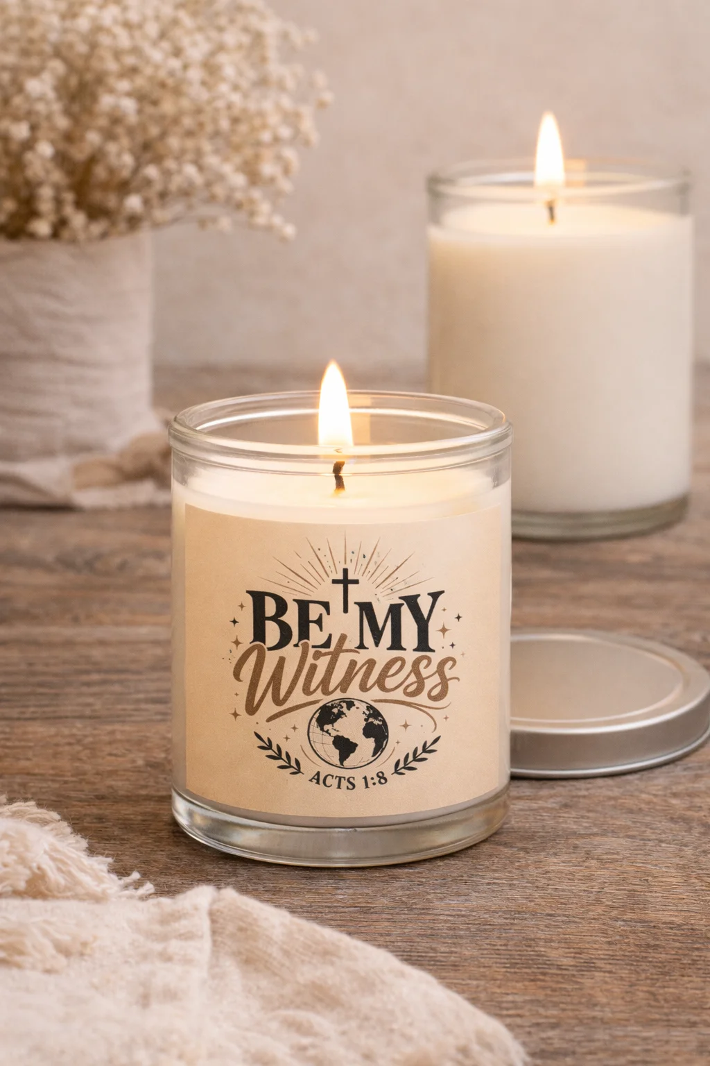 Be My Witness - Acts 1:8 Candle product image (2)