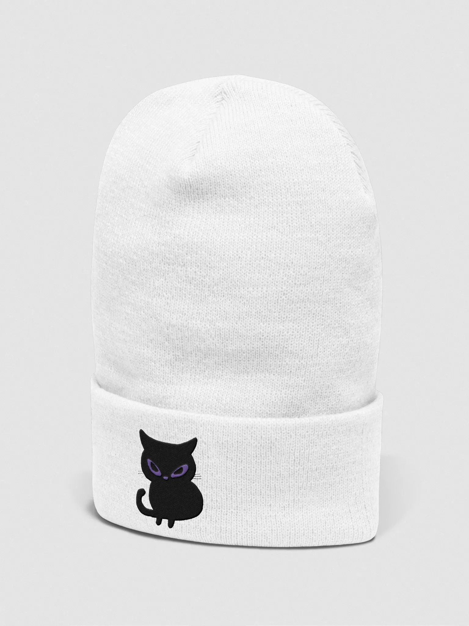Angry Kitty Cuffed Beanie product image (5)
