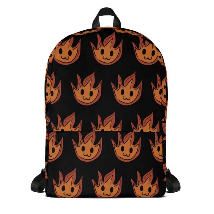Smol Flame All-Over Print Backpack product image (1)