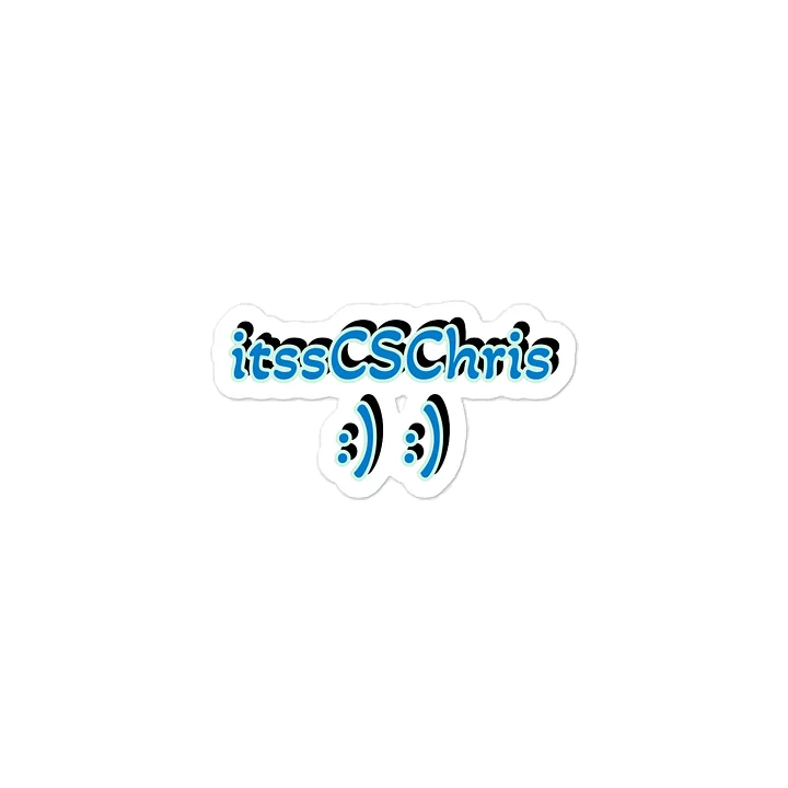 itssCSChris, Smiley Sticker product image (1)