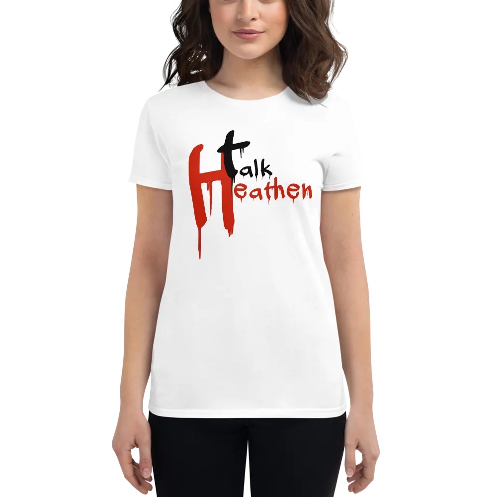 Talk Heathen Fitted Tee product image (1)