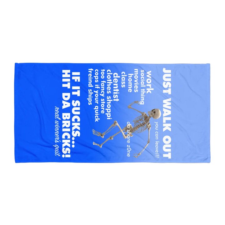 JUST WALK OUT "DA TOWEL" product image (1)