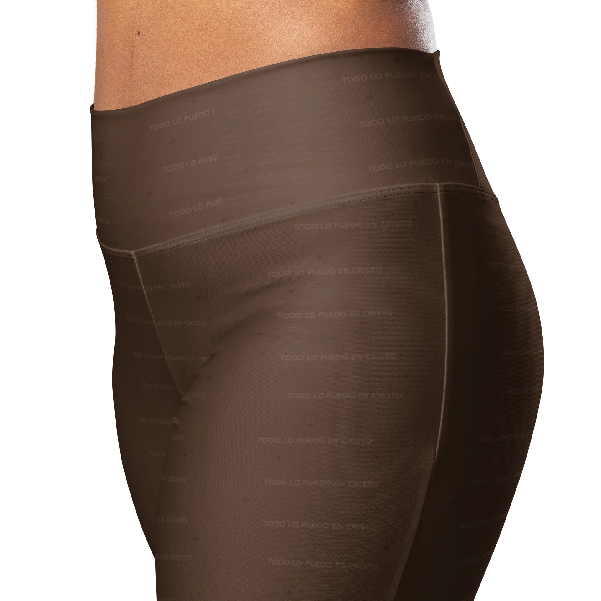 Flare Leggings — Women Who Lift (Chocolate) product image (6)
