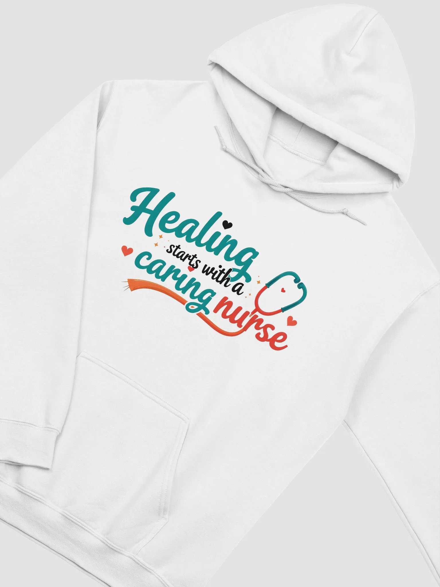 Heartfelt Healing Nurse Hoodie product image (11)