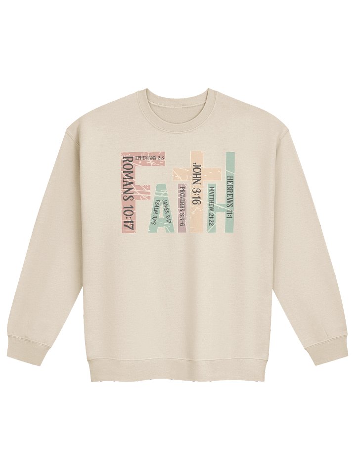 Faith Verse-Inspired Crewneck Sweatshirt product image (1)