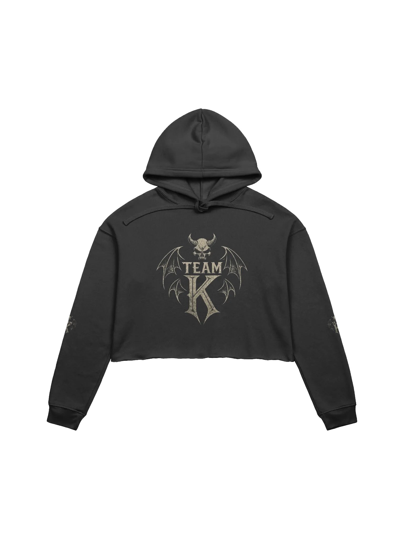 Team K V-3 Crop Hoodie product image (1)