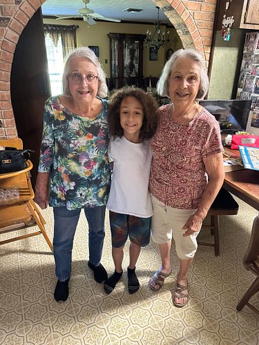 Happy 85th Birthday to  the Babineaux twins Leatrice (mom) & Beatrice! Have a great day! Love you both!