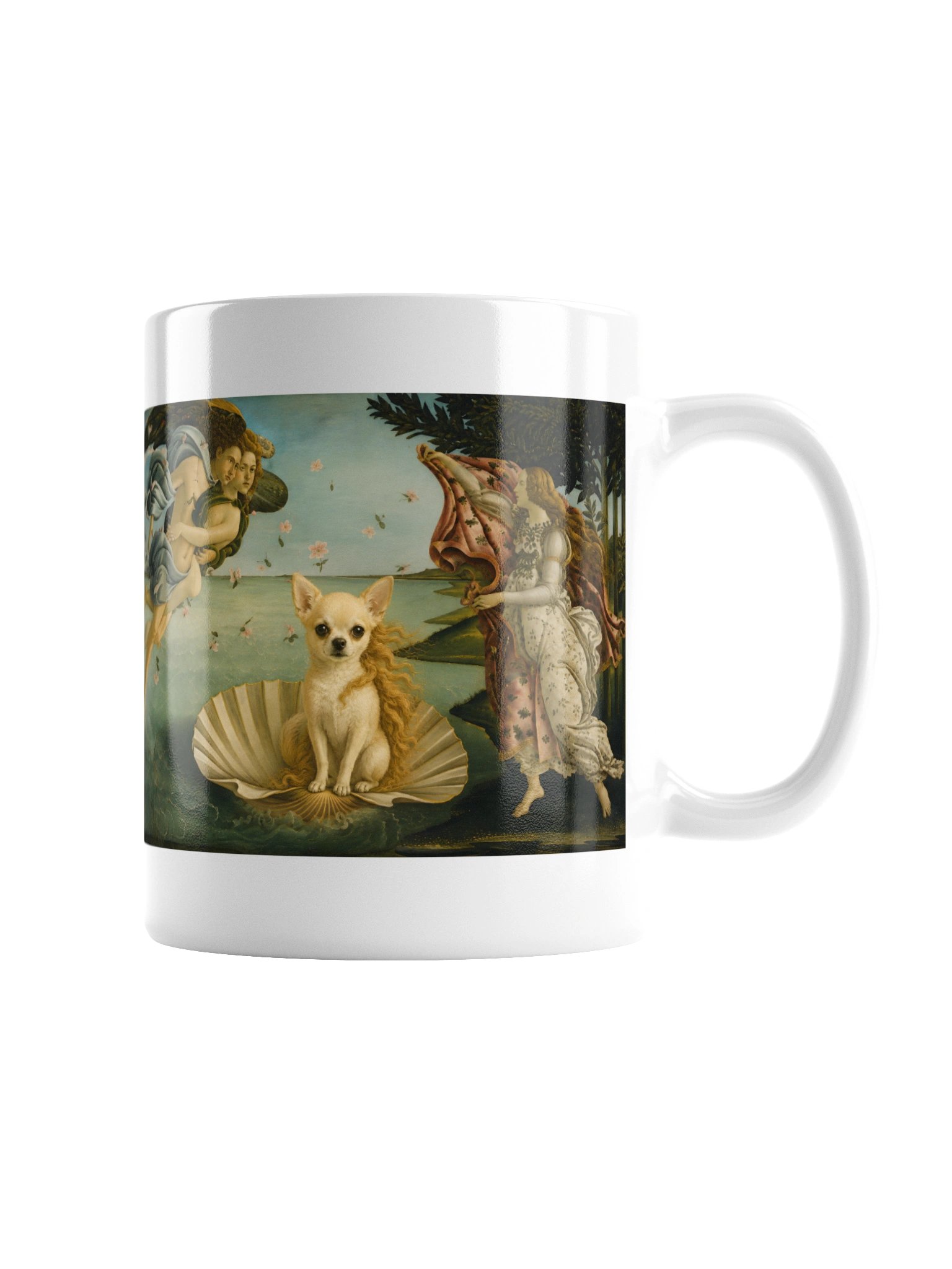 Chihuahua The Birth of Venus Mug product image (3)