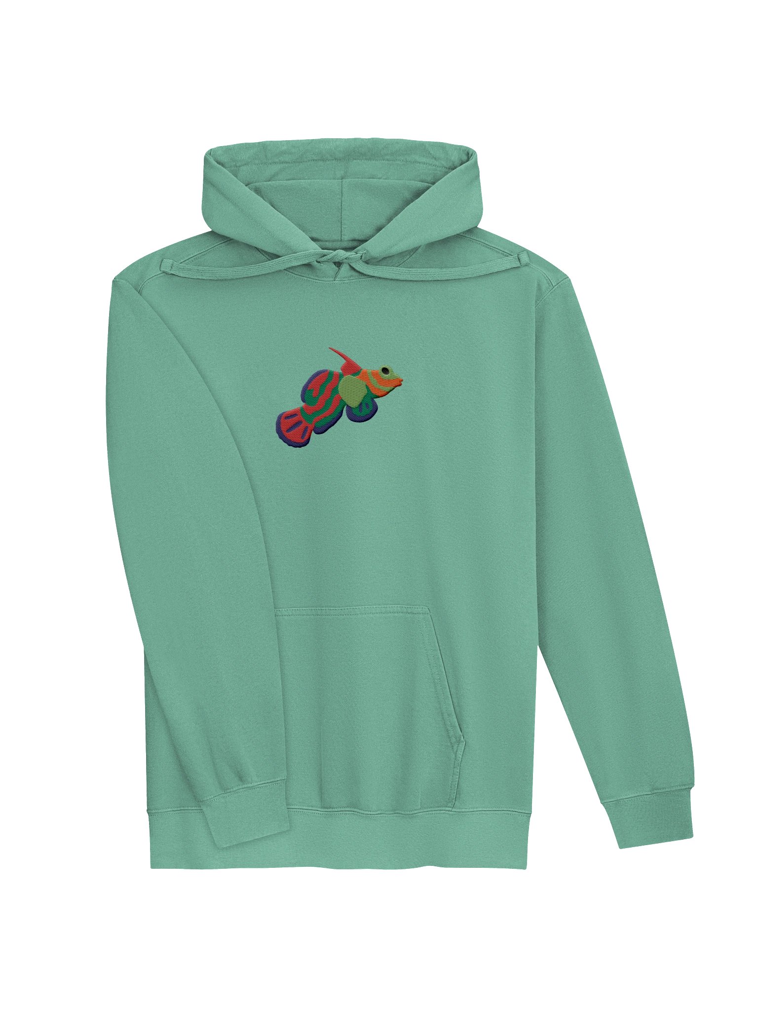 Mandarin Dragonet Embroidered Hoodie | Saltwater Reef Aquarium & Ocean Lover Apparel product image (19)