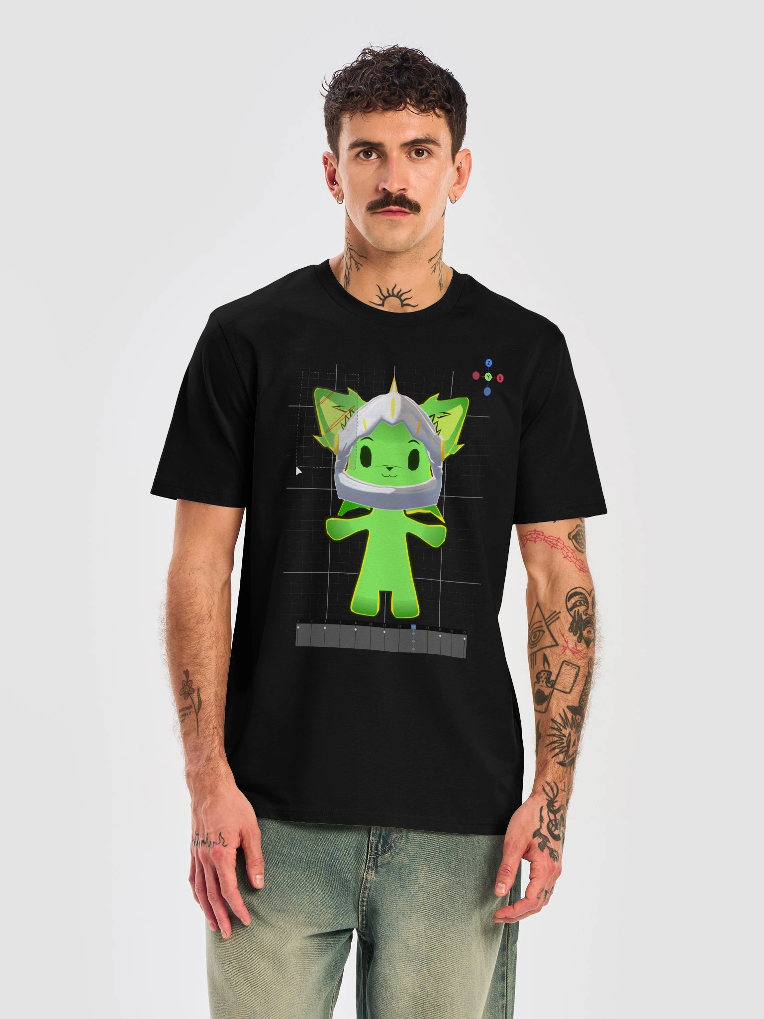 T-shirt Pousse "T-pose" product image (3)