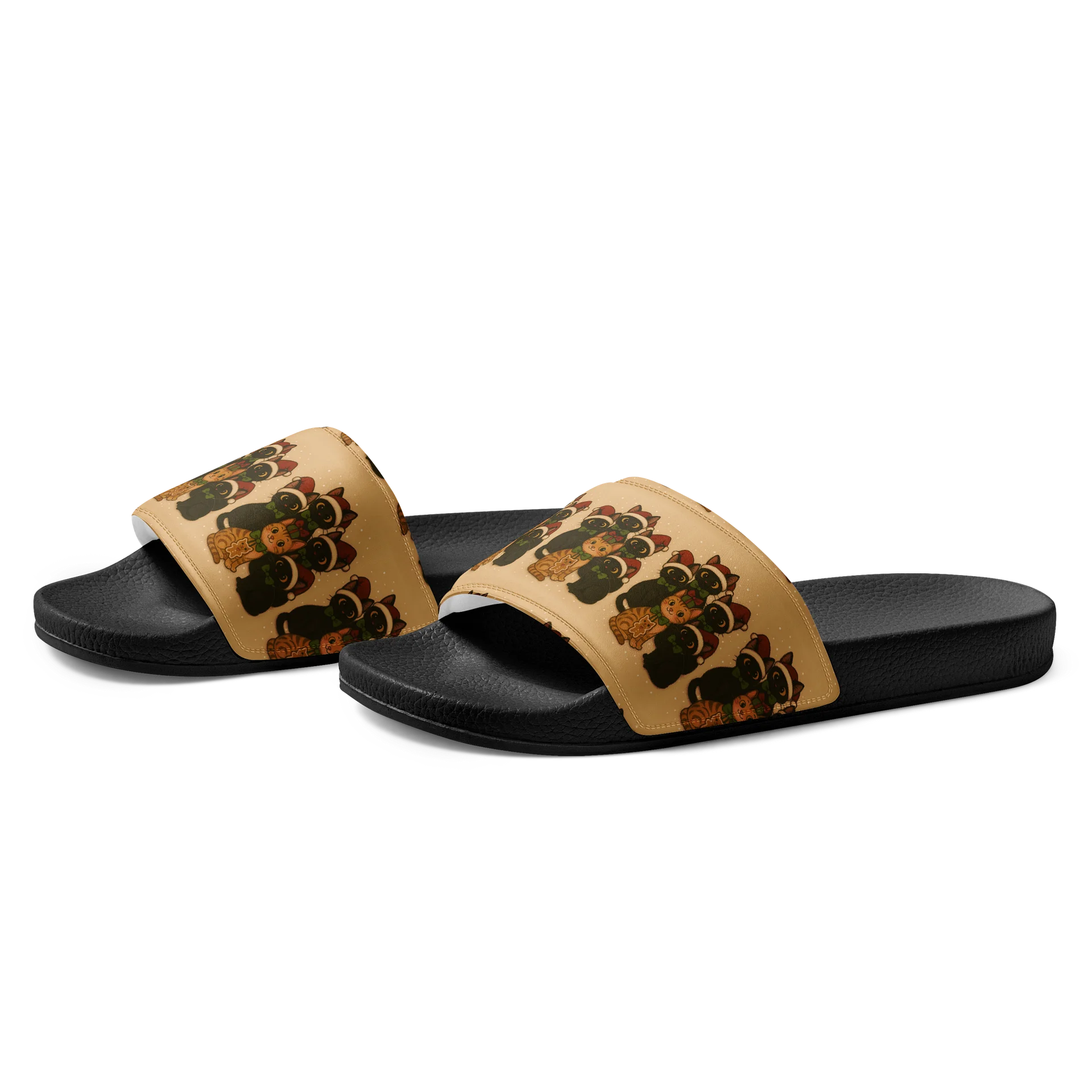 Cat brigade winter Men's Slides product image (2)