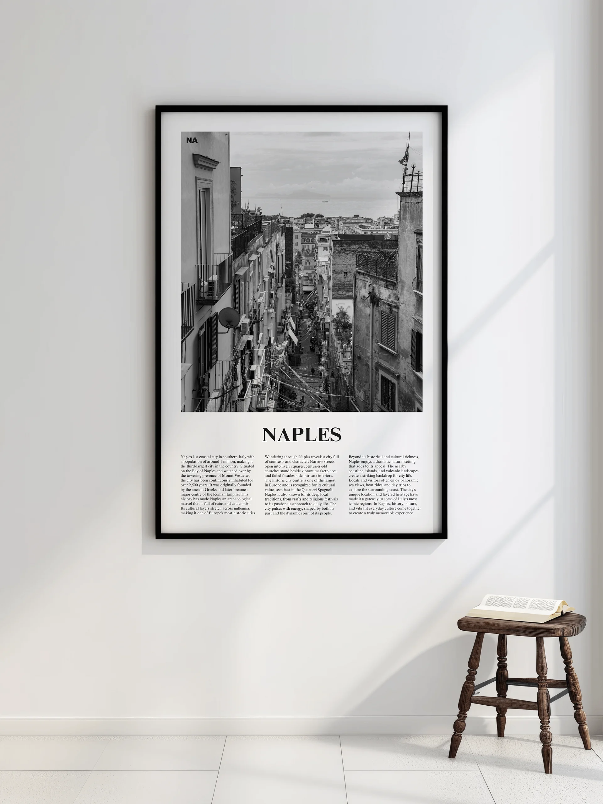 Naples 01 Newspaper Poster product image (6)