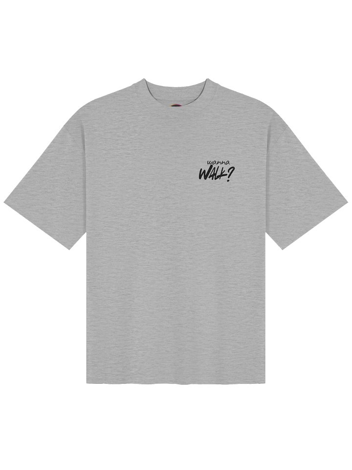 Oversized Statement T-Shirt with Back print product image (1)