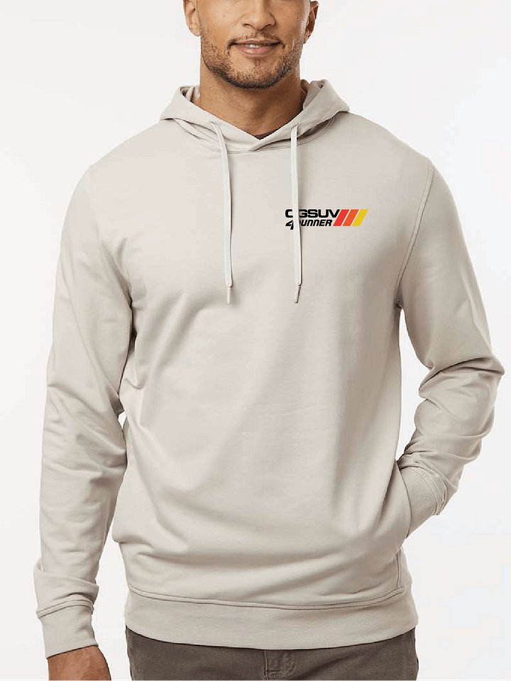 Side View Unisex Premium Hoodie - Sand product image (2)