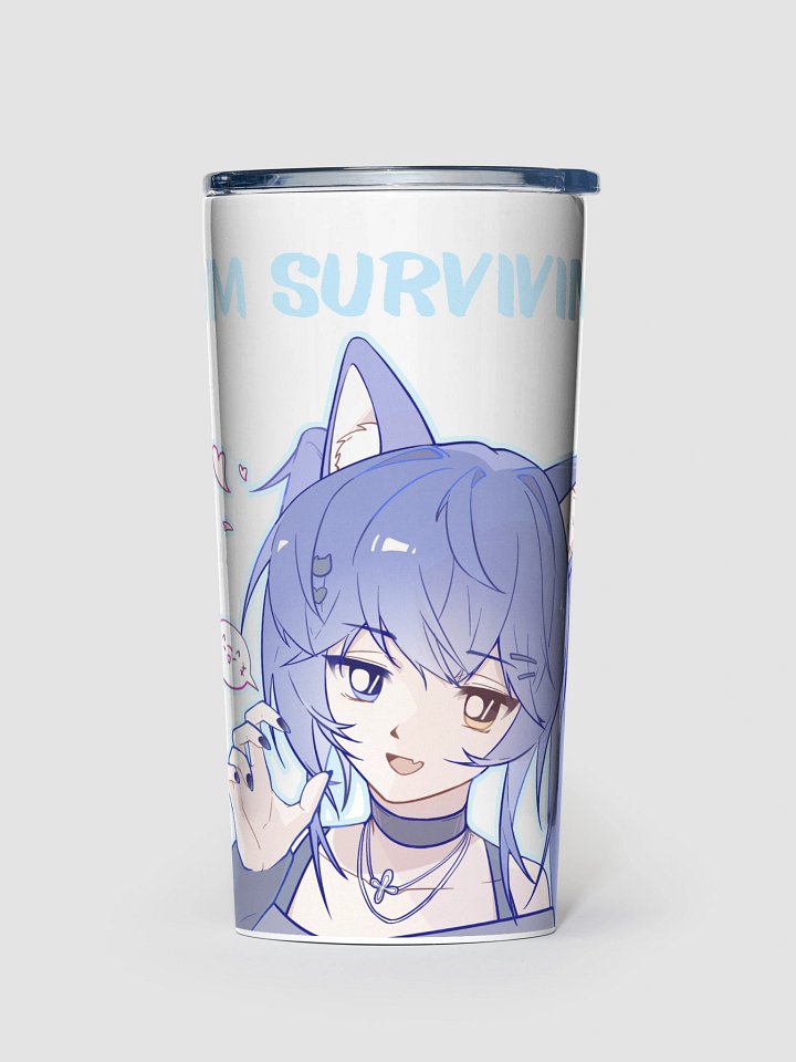 20oz Stainless Steel I'm Surviving Tumblr product image (1)
